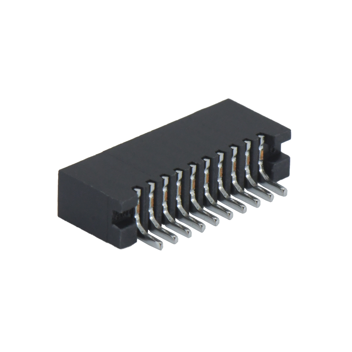 F1005 FPC FFC连接器Pitch 1.00mm 90°C型卧贴